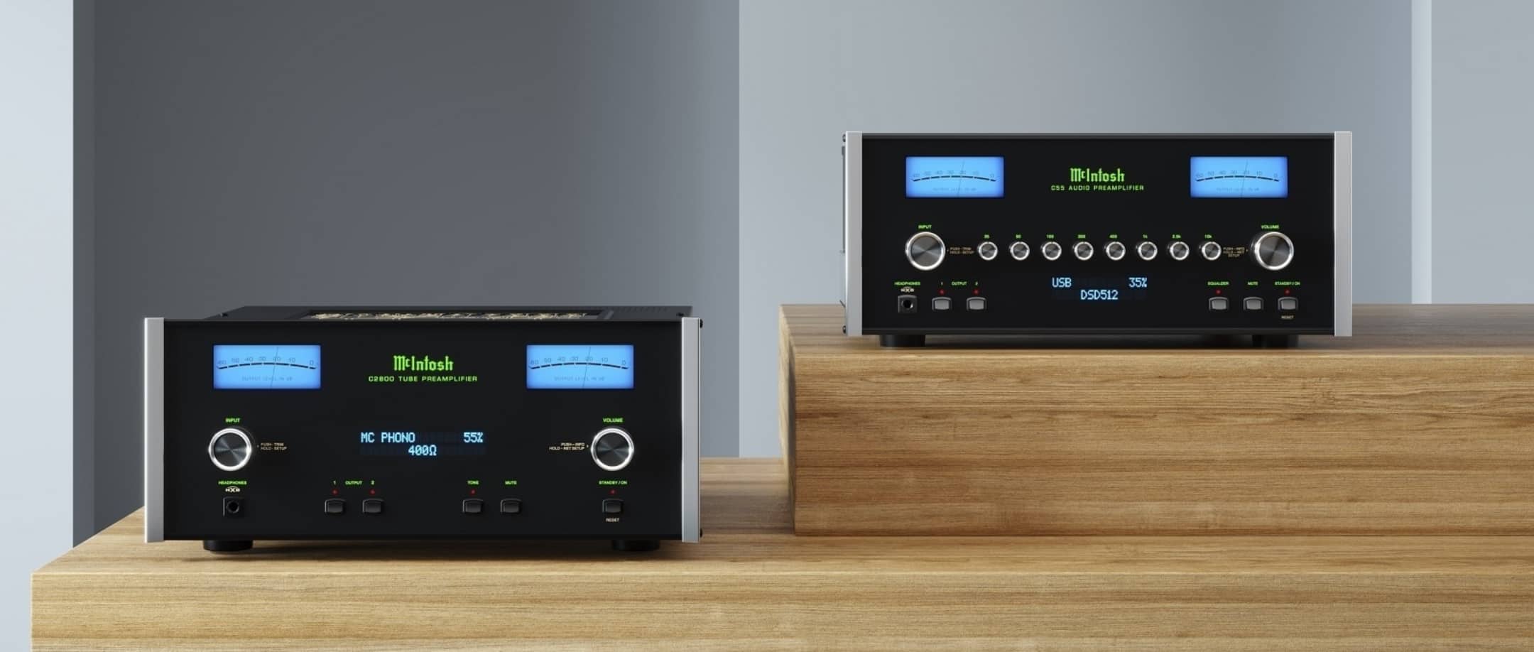 McIntosh lanceert nieuwe C55 voorversterker | FWD