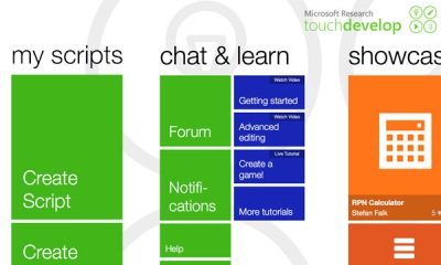 Microsoft-Touch-Develop-App