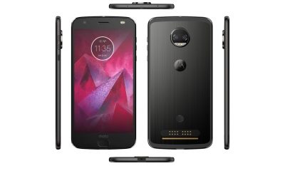 Moto Z2 Force gelekte render