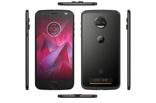 Moto Z2 Force gelekte render