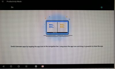 Motorola tablet screenshot