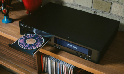 NAD C 589 Right Above with open drawer
