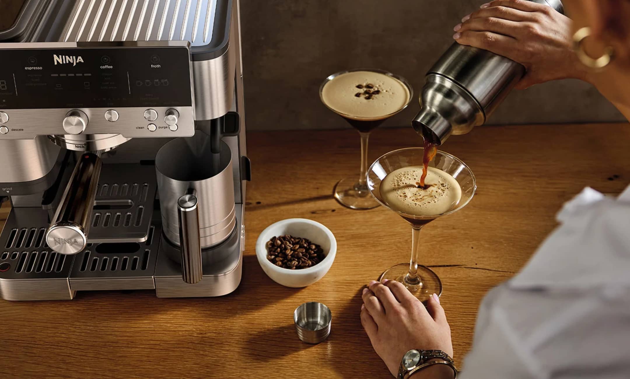 Koffiestamperbasis compatibel voor Ninja-espressomachines, espresso