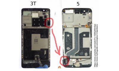 OnePlus 3T en 5 schermprobleem
