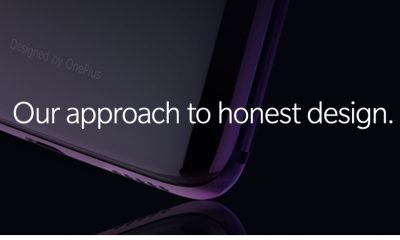 OnePlus 6 design a