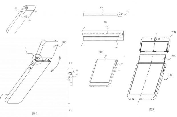 Oppo patent opvouwbare smartphone