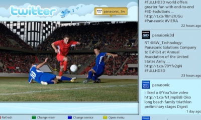 Panasonic-Social-TV-app