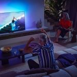 Philips Ambilight TV voetbal 1