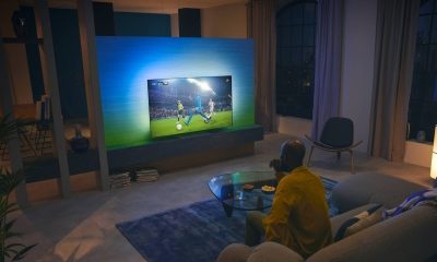 Philips Ambilight TV voetbal