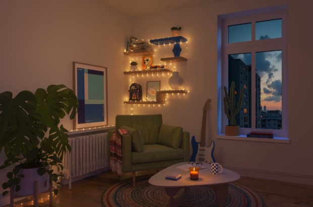 Philips-Smart-Lighting-Fairy-String-Light-Living-Room