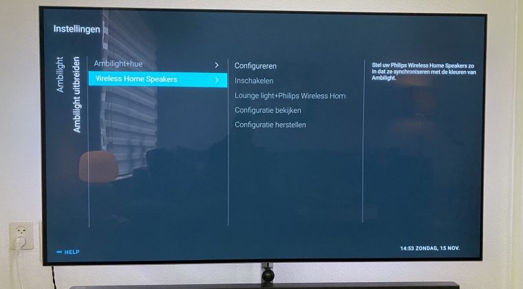 Philips TV speakers Ambilight 2