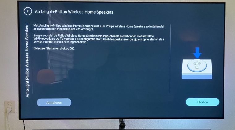 Philips TV speakers Ambilight 3