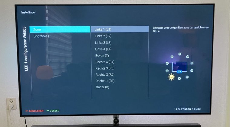 Philips TV speakers Ambilight 4