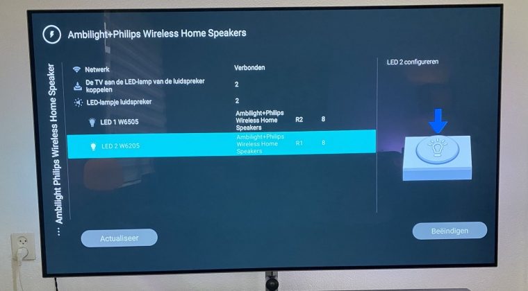 Philips TV speakers Ambilight 6