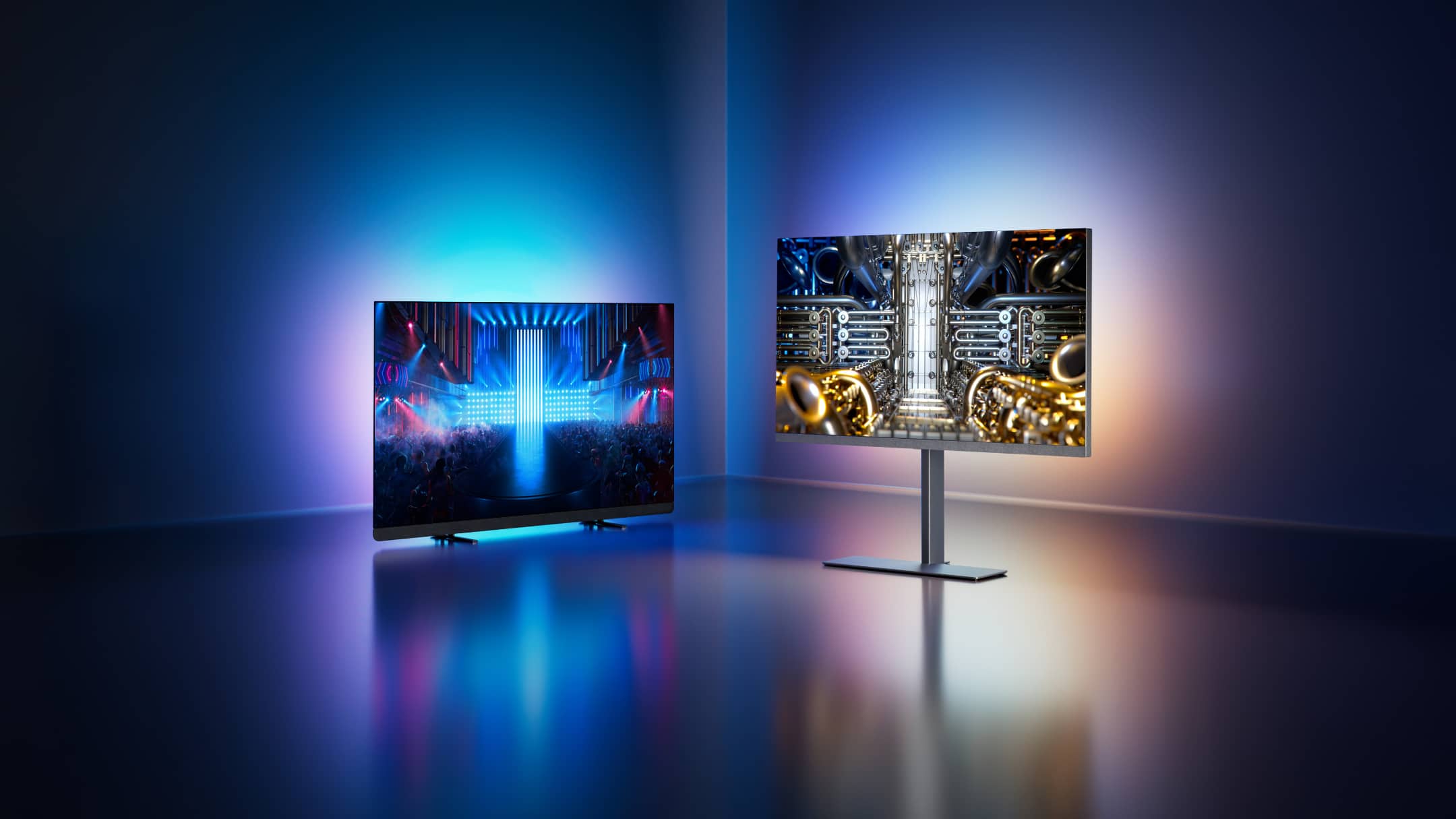Philips TV markets OLED909 and OLED959 OLED TVs