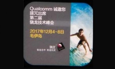Qualcomm Snapdragon 845 aankondiging