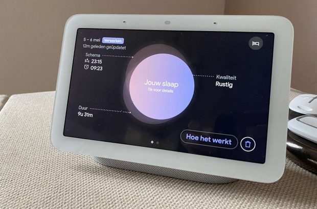 Review Google Nest Hub 2021 – Sleep 1