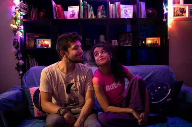 Romantische thuisdate