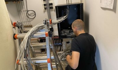 SLP installatie patchkast 2