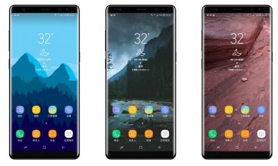Samsug Galaxy Note 8 renders