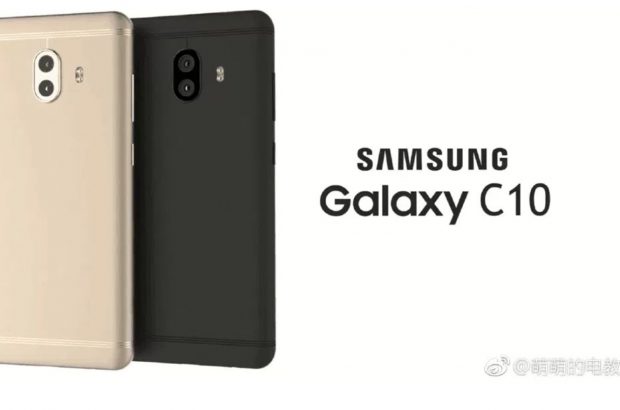 Samsung Galaxy C10 gelekte render