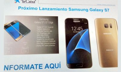 Samsung Galaxy S7 Spaanse reclameposter