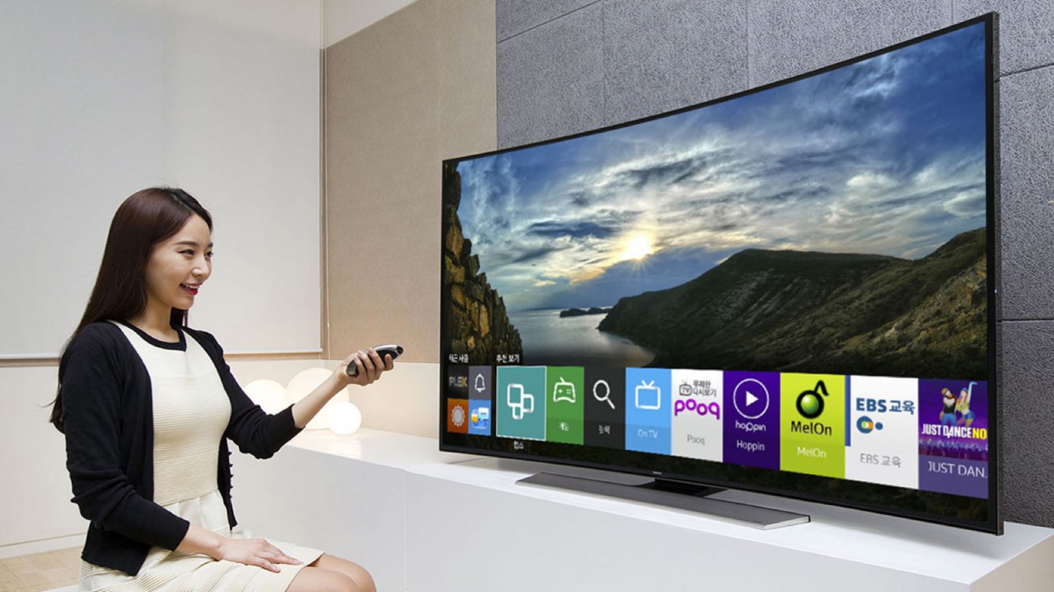 Samsung 2015 lcd led tv lineup met Tizen smart tv