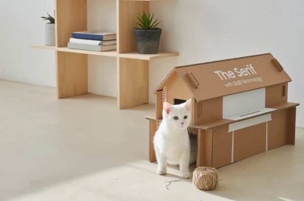 Samsung duurzame verpakking tv