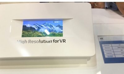 Samsung scherm 4K voor VR
