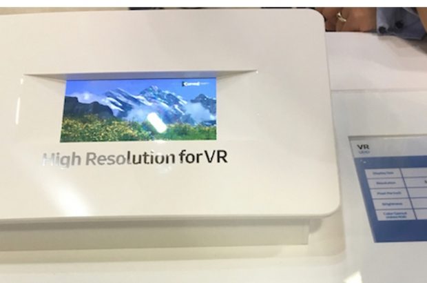Samsung scherm 4K voor VR