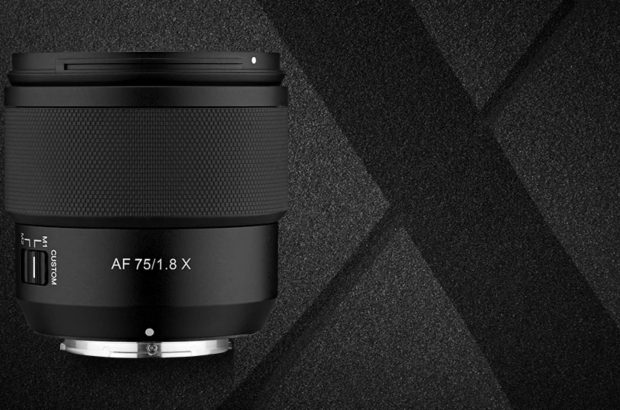 Samyang AF 75mm F1_8 X Fuji X-mount Newsroom image 1004x554px