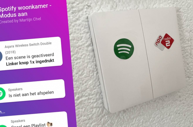 Scenario muziek knoppen