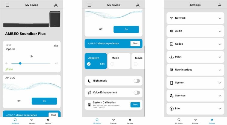 Sennheiser Ambeo Plus app