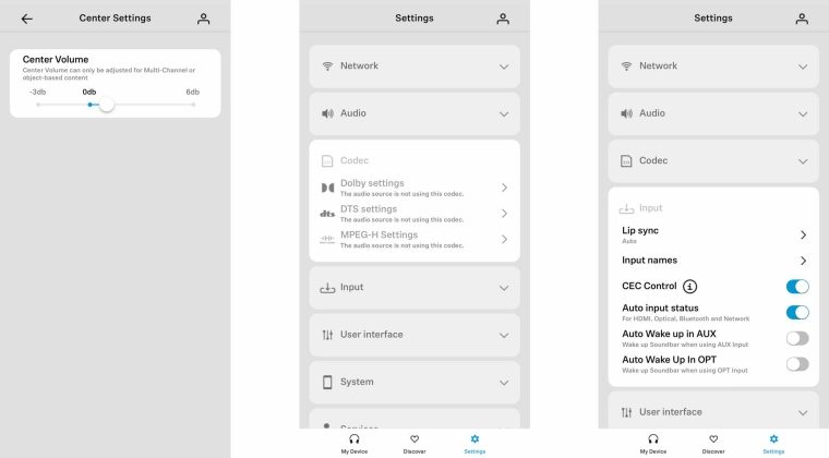 Sennheiser Ambeo Plus settings