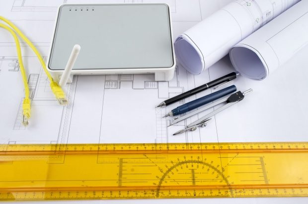 Smart home netwerk tekening