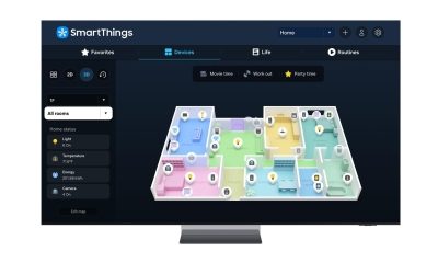 SmartThings 3D Map View