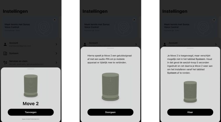 Sonos Move 2 review installatie