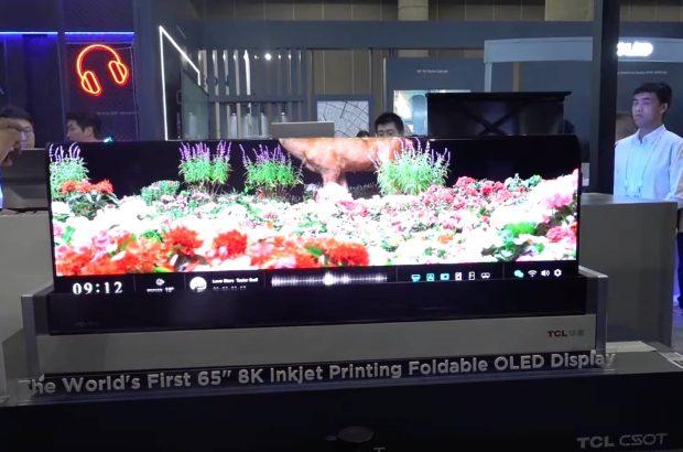 TCL opvouwbare oled