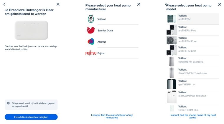 Tado Warmtepomp Controller review installatie 2