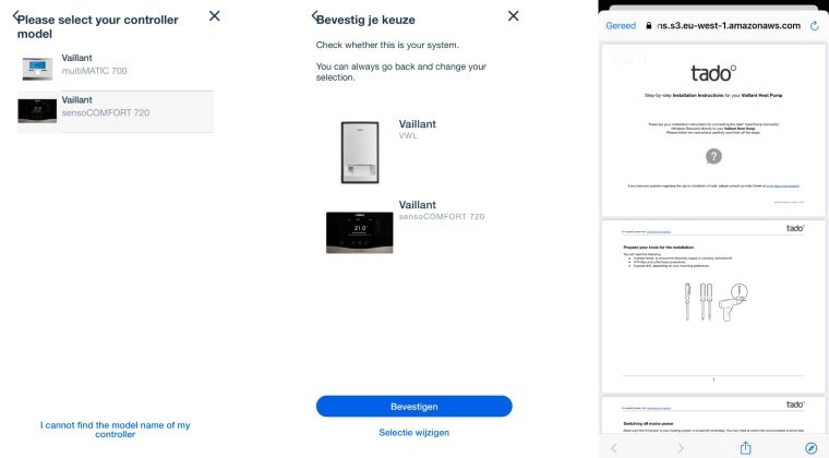 Tado Warmtepomp Controller review installatie 3