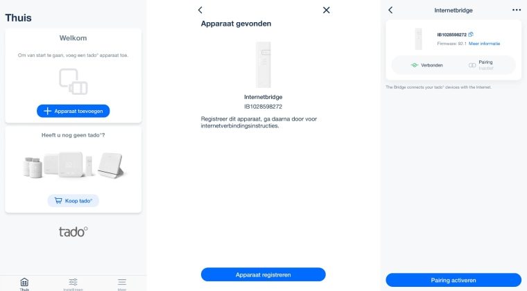 Tado Warmtepomp Controller review installatie