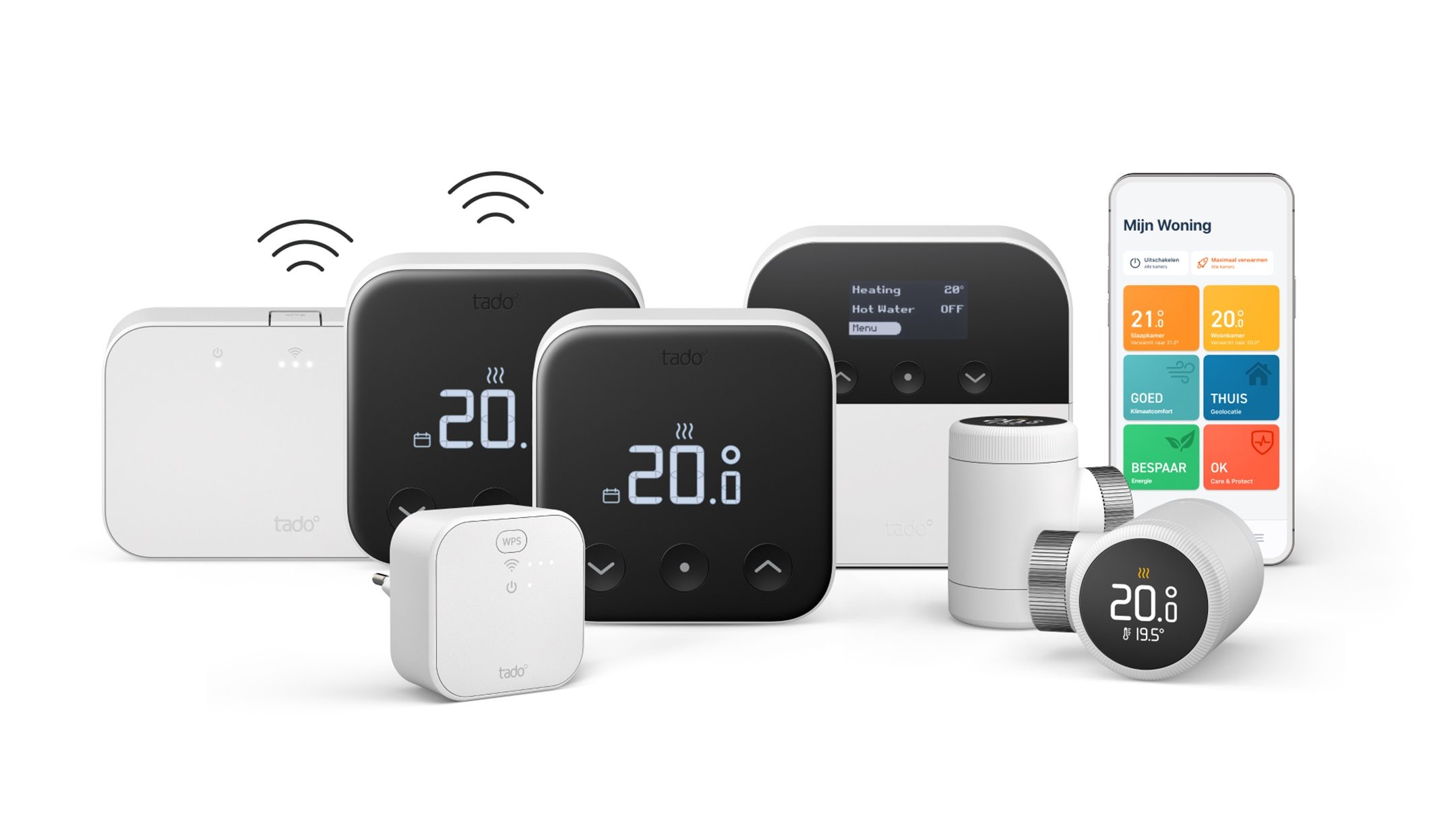 Tado slimme thermostaat v3 starterskit aanbieding bij Albert Heijn