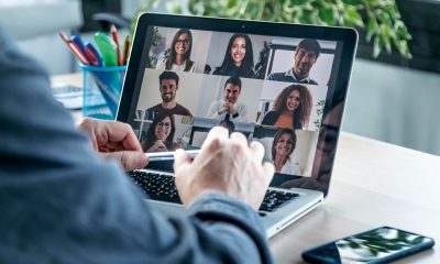 Telewerken webcam chat