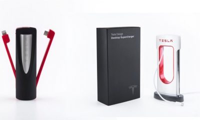 Tesla powerbank en supercharger