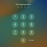 Toegangscode ipad