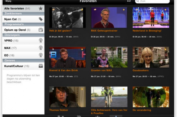 Uitzending-gemist-ipad
