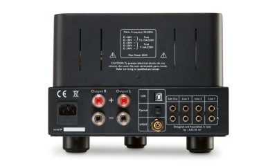 Unison Research Simply Italy Black Edition_back