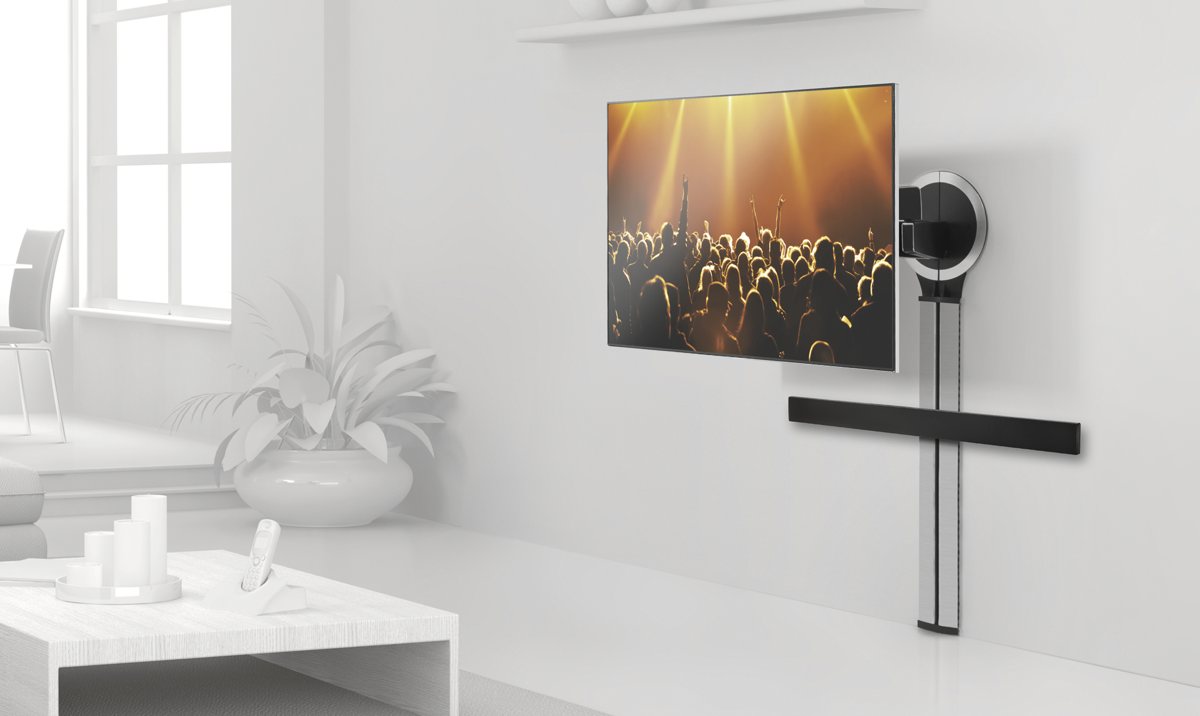 lanceert soundbar-steunen voor flatscreen tv's FWD