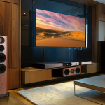 Wharfedale EVO 5.4_C&9000 Walnut Lifestyle_R1