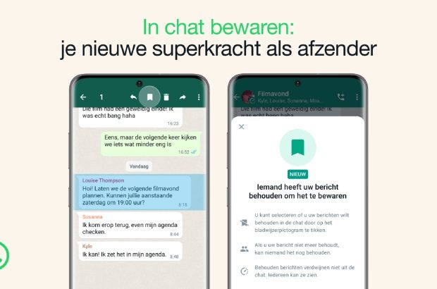 WhatsApp Keep in Chat